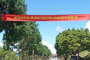 Lai Châu rực rỡ cờ, nheo chào mừng 76 năm Cách mạng Tháng Tám và Quốc khánh nước Cộng hòa xã hội chủ nghĩa Việt Nam (02/9/1945 - 02/9/2021)