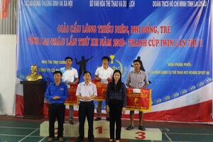 Giải Cầu lông Thiếu niên, nhi đồng trẻ tỉnh Lai Châu lần thứ XII năm 2016- Tranh cúp IWIN lần thứ I