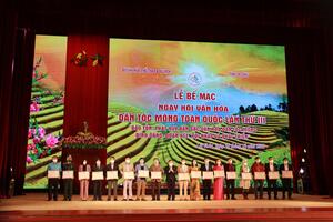 Bế mạc Ngày hội Văn hóa dân tộc Mông lần thứ III năm 2021 tại tỉnh Lai Châu