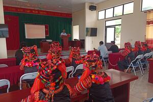 Bế giảng lớp truyền dạy di sản văn hóa phi vật thể Trường Ca Xa Nhà Ca dân tộc Hà Nhì tại  huyện Mường Tè.