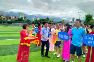 Giải Bóng đá 7 người Đảng ủy Khối các cơ quan và doanh nghiệp tỉnh