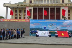 Ngày chạy Olympic vì sức khỏe toàn dân năm 2019 tại Lai Châu