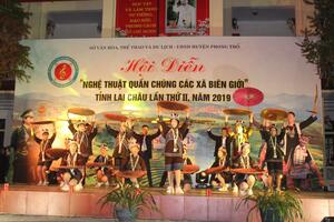 Hội diễn “ Nghệ thuật quần chúng các xã biên giới” tỉnh Lai Châu lần thứ II năm 2019