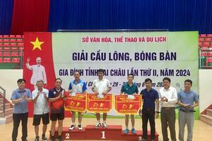 Giải Cầu lông, Bóng bàn gia đình tỉnh Lai Châu lần thứ II, năm 2024