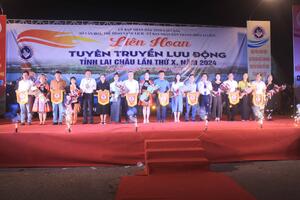 KHAI MẠC LIÊN HOAN TUYÊN TRUYỀN LƯU ĐỘNG TỈNH LAI CHÂU LẦN THỨ X NĂM 2024