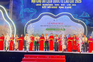 Lai Châu tham gia 2 gian hàng tại Hội chợ Du lịch Quốc tế Lào Cai năm 2025 (LITM 2025)