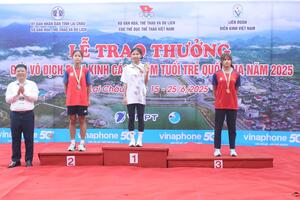Khai mạc Giải vô địch Điền kinh các nhóm tuổi trẻ quốc gia năm 2025 tại tỉnh Lai Châu
