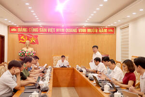Họp Ban Tổ chức Triển lãm thành tựu Đất nước nhân dịp kỷ niệm 80 năm Ngày Quốc khánh
