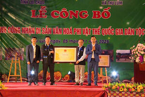 Lễ công bố Quyết định công nhận Di sản văn hóa phi vật thể quốc gia dân tộc Hà Nhì