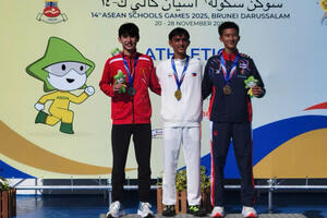 VẬN ĐỘNG VIÊN LAI CHÂU BÙI TUẤN TÚ GIÀNH HUY CHƯƠNG BẠC TẠI ĐẠI HỘI THỂ THAO HỌC SINH ĐÔNG NAM Á 2025