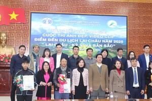 Lai Châu tổng kết và trao giải Cuộc thi ảnh đẹp, video clip du lịch năm 2025