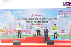 Chào năm 2026, thể thao Lai Châu ghi dấu ấn tại Giải Bán Marathon Quốc tế Việt Nam