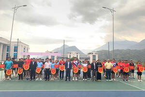 Khai mạc Giải vô địch bóng chuyền hơi các câu lạc bộ tỉnh Lai Châu lần thứ VIII - Tranh cúp Viettel