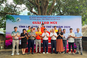 Sôi động Giải leo núi tỉnh Lai Châu lần thứ IV năm 2026 – Chinh phục đỉnh Tả Liên Sơn