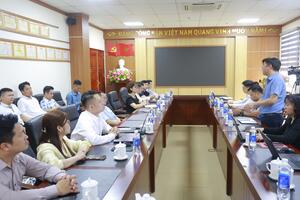 Báo Pháp luật Việt Nam làm việc với Sở Văn hóa, Thể thao và Du lịch Lai Châu về phối hợp tổ chức các sự kiện thể thao lớn