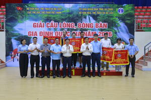 Bế mạc, trao giải Giải cầu lông, bóng bàn gia đình quốc gia năm 2026