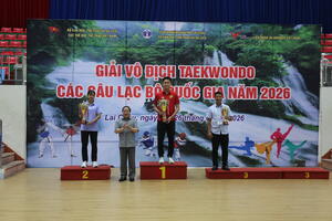 Bế mạc, trao giải Giải vô địch Taekwondo các câu lạc bộ quốc gia năm 2026