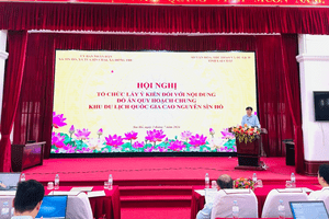 Lai Châu lấy ý kiến hoàn thiện Quy hoạch chung Khu du lịch Quốc gia Cao nguyên Sìn Hồ