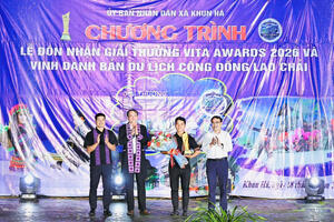 XÃ KHUN HÁ TỔ CHỨC LỄ ĐÓN NHẬN GIẢI THƯỞNG VITA AWARDS 2026 VÀ VINH DANH BẢN DU LỊCH CỘNG ĐỒNG LAO CHẢI