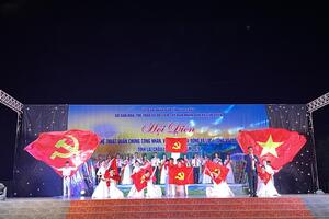 Sôi nổi phong trào văn nghệ quần chúng tại Hội diễn Nghệ thuật quần chúng công nhân, viên chức, lao động và lực lượng vũ trang tỉnh Lai Châu lần thứ VI năm 2026.