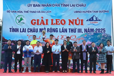 Hấp dẫn Giải leo núi tỉnh Lai Châu mở rộng lần thứ III năm 2025 – chinh phục đỉnh Đỗ Quyên