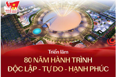 Chương trình các hoạt động tại Triển lãm thành tựu Đất nước nhân dịp kỷ niệm 80 năm Ngày Quốc khánh