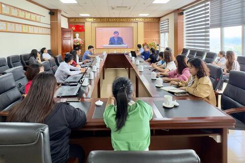 Sở Văn hoá, Thể thao và Du lịch tổ chức điểm cầu Hội nghị quán triệt, triển khai thực hiện các nghị quyết của Bộ Chính trị
