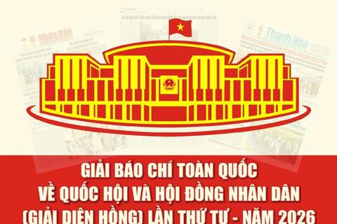 Giải Diên Hồng lần thứ tư – năm 2026 với chủ đề “80 năm Quốc hội Việt Nam”