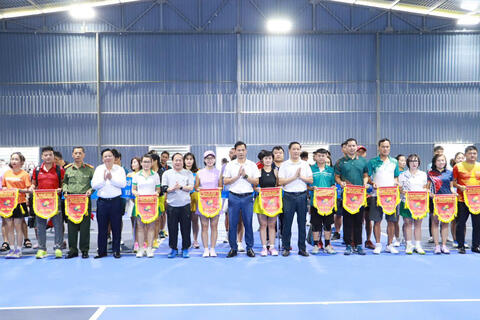 Khai mạc Giải Vô địch Pickleball tỉnh Lai Châu lần thứ I năm 2025 – Tranh Cúp Zocker