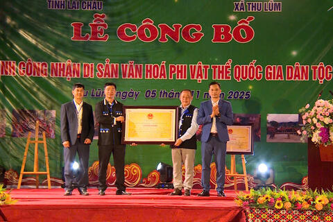 Lễ công bố Quyết định công nhận Di sản văn hóa phi vật thể quốc gia dân tộc Hà Nhì