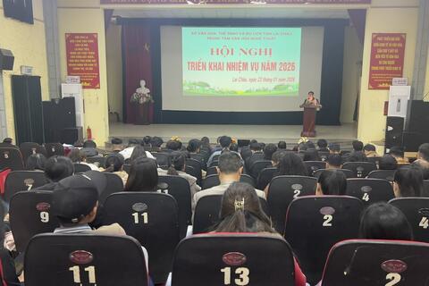 Trung tâm Văn hóa Nghệ thuật tổ chức Hội nghị triển khai nhiệm vụ năm 2026