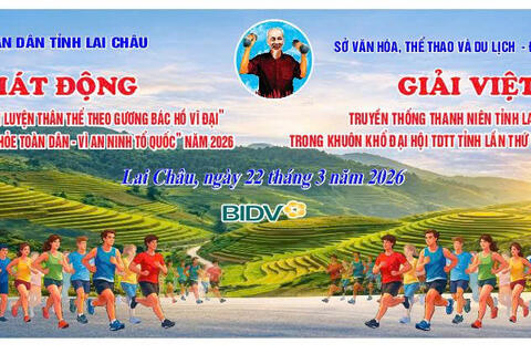 Lai Châu sẵn sàng cho Ngày chạy Olympic vì sức khỏe toàn dân năm 2026