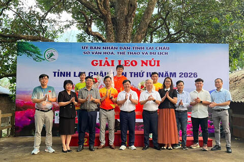 Sôi động Giải leo núi tỉnh Lai Châu lần thứ IV năm 2026 – Chinh phục đỉnh Tả Liên Sơn