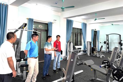 Đoàn công tác Trung tâm Đào tạo vận động viên cấp cao quốc gia làm việc tại Lai Châu