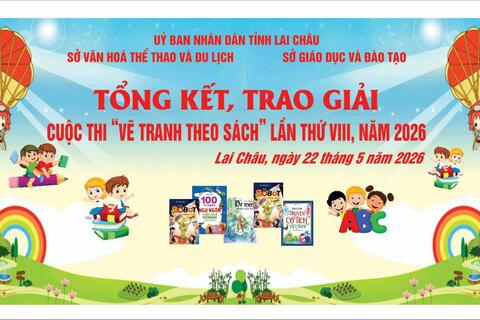 Tổng kết, trao giải cuộc thi "Vẽ tranh theo Sách" lần thứ VIII năm 2026.