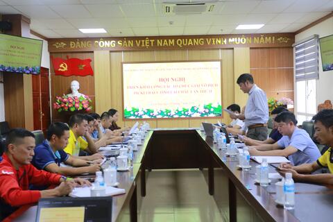 Họp bàn, thống nhất dự thảo Điều lệ Giải Vô địch Pickleball tỉnh Lai Châu lần thứ II, năm 2026