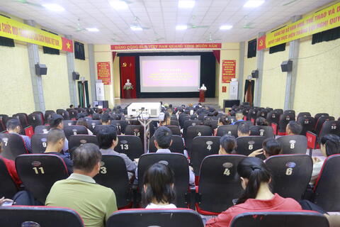 Hội nghị nghiên cứu, học tập, quán triệt, tuyên truyền, triển khai thực hiện Nghị quyết Hội nghị lần thứ ba Ban Chấp hành Trung ương Đảng khóa XIV