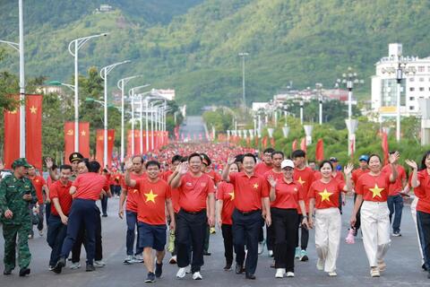 LAI CHÂU SÔI NỔI HƯỞNG ỨNG CHƯƠNG TRÌNH “CÙNG VIỆT NAM TIẾN BƯỚC” NĂM 2026