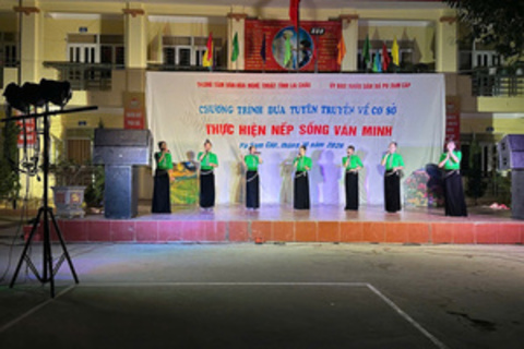 Đưa tuyên truyền về cơ sở - Lan toả nếp sống văn minh đến đồng bào các dân tộc tỉnh Lai Châu