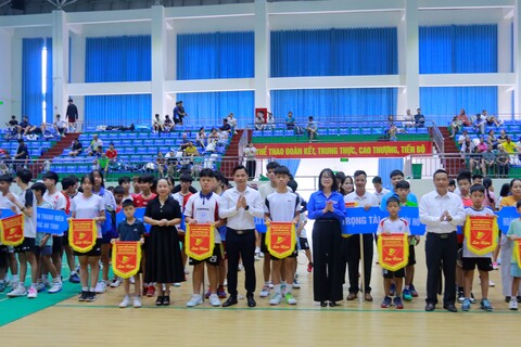 Lai Châu khai mạc Giải Cầu lông Trẻ, Thiếu niên - Nhi đồng lần thứ XXII năm 2026