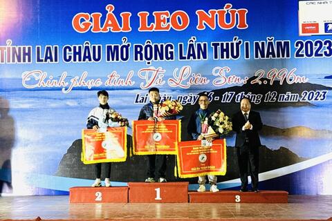 Bế mạc và trao giải Giải leo núi tỉnh Lai Châu mở rộng lần thứ I năm 2023 - Chinh phục đỉnh Tả Liên Sơn