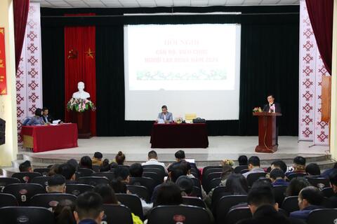 Trung tâm Văn hóa Nghệ thuật tỉnh tổ chức Hội nghị Viên chức, người lao động năm 2024